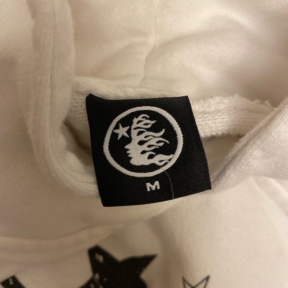 Retro Hellstar Graphic White Hoodie - Picture 8 of 8